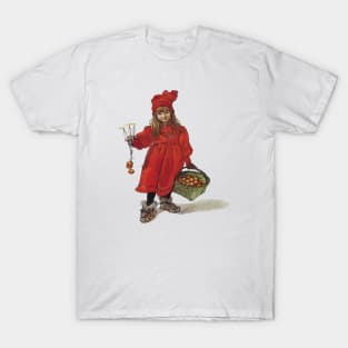 Iduna and the Magic Apples Pagan Norse Christmas T-Shirt